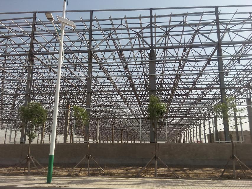 东方汽车工业厂房网架
